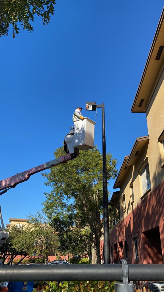 Parking Lot Light Repair West Palm Beach