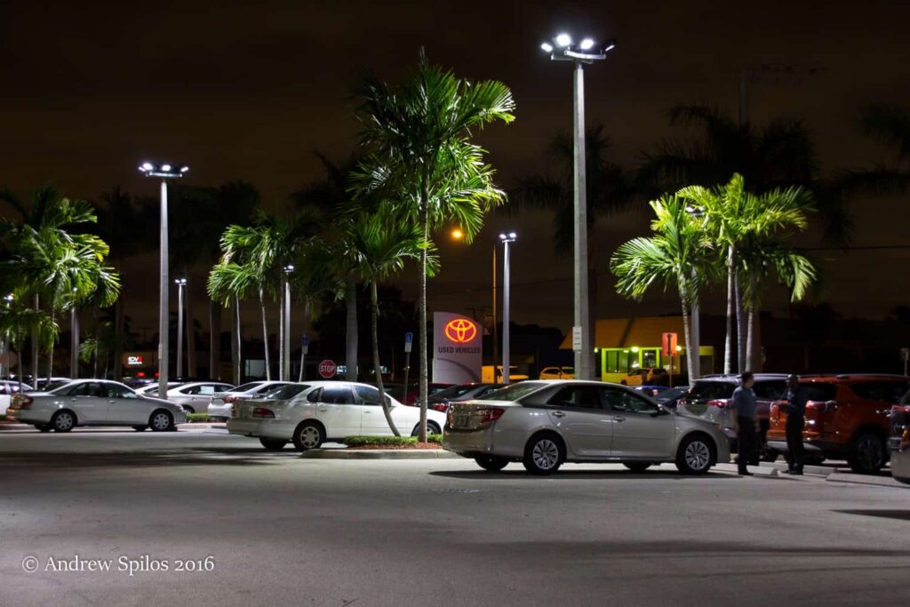 Parking Lot Light Repair