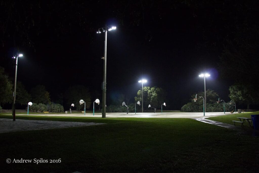 Parking Lot Light Repair
